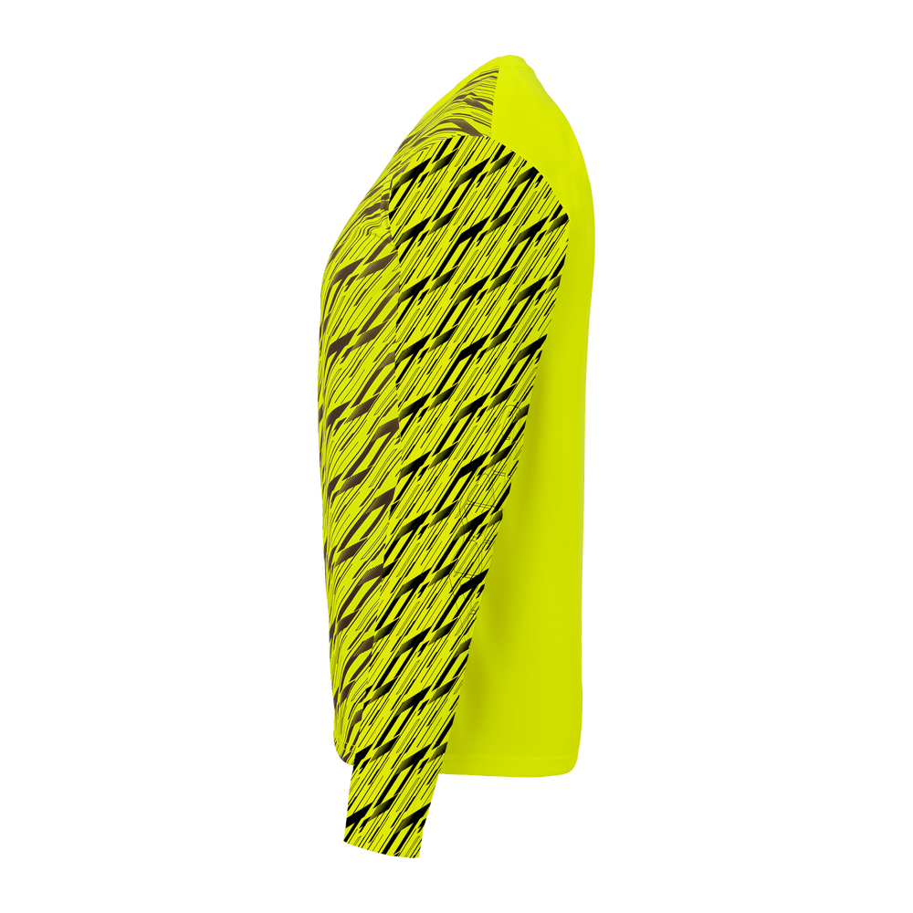 uhlsport Progressive Torwart Shirt Kind (fluo gelb/schwarz)