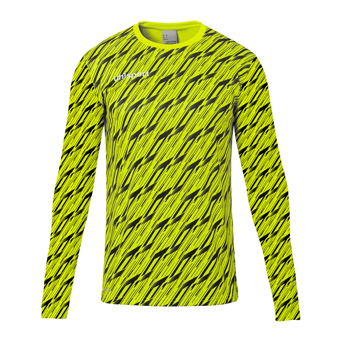 uhlsport Progressive Torwart Shirt Kind (fluo gelb/schwarz)