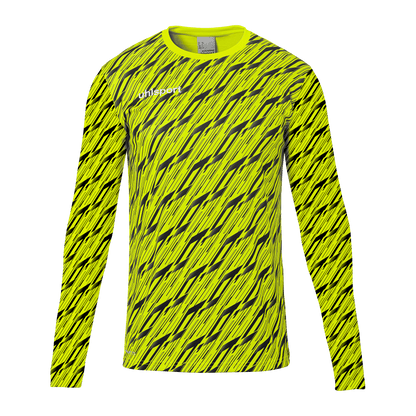uhlsport Progressive Torwart Shirt Kind (fluo gelb/schwarz)