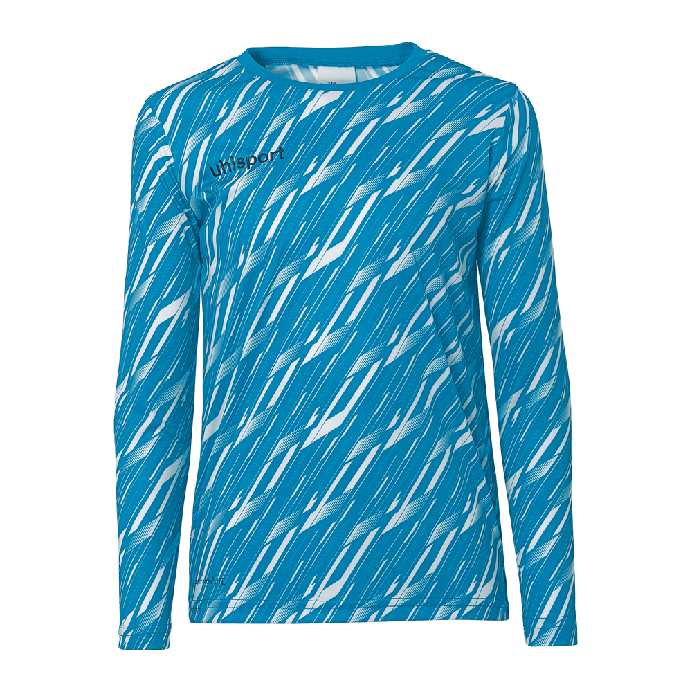 uhlsport Progressive Torwart Set Junior (cyan/weiß)
