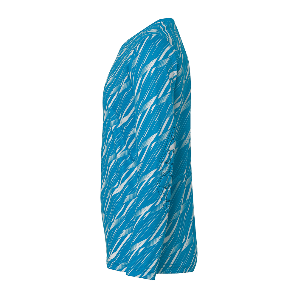 uhlsport Progressive Torwart Set Junior (cyan/weiß)