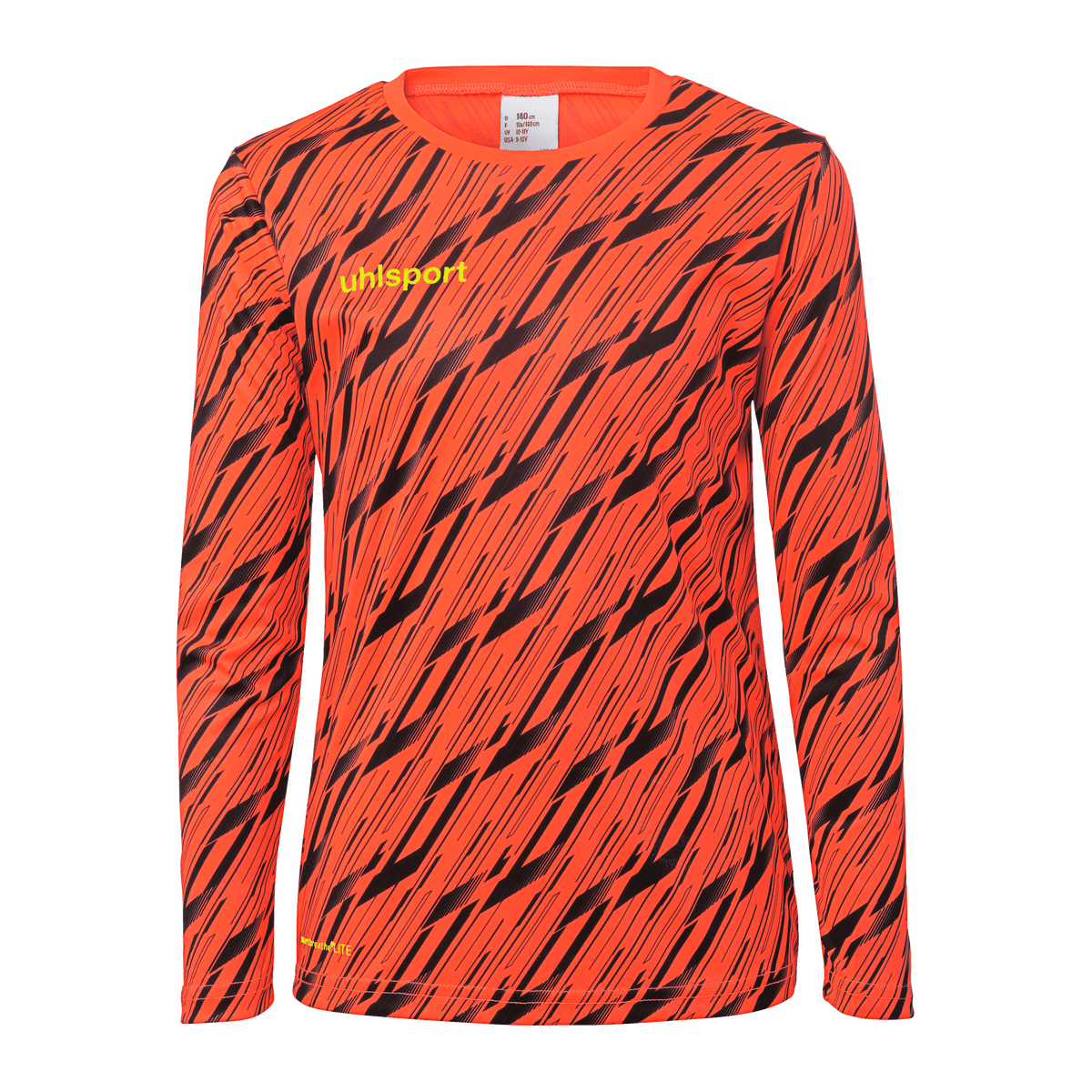 uhlsport Progressive Torwart Set Junior (fluo rot/schwarz/fluo gel)