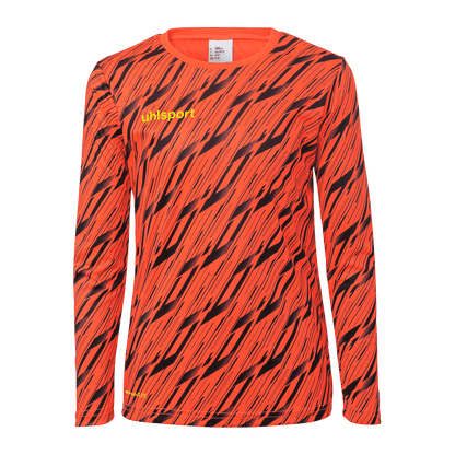 uhlsport Progressive Torwart Set Junior (fluo rot/schwarz/fluo gel)