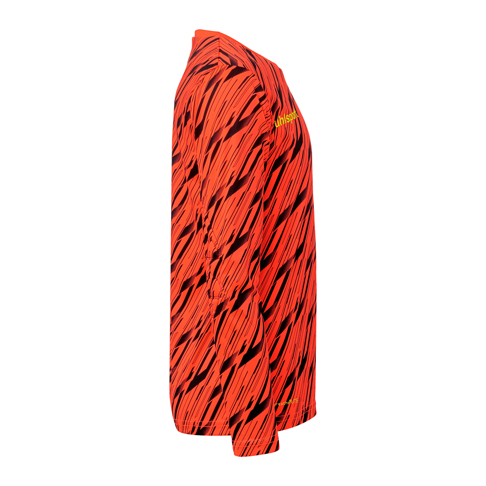 uhlsport Progressive Torwart Set Junior (fluo rot/schwarz/fluo gel)