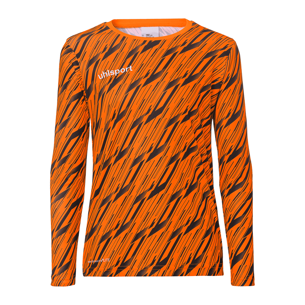 uhlsport Progressive Torwart Set Junior (fluo orange/schwarz)