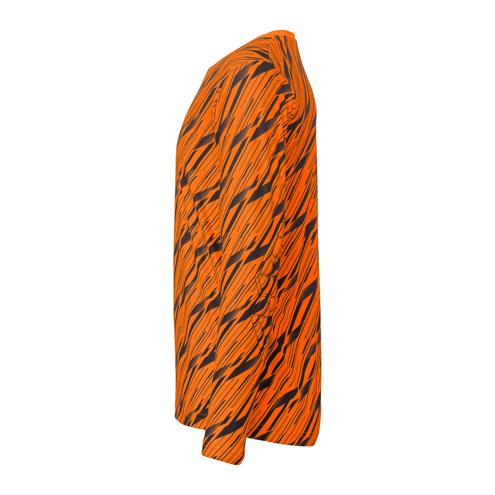 uhlsport Progressive Torwart Set Junior (fluo orange/schwarz)
