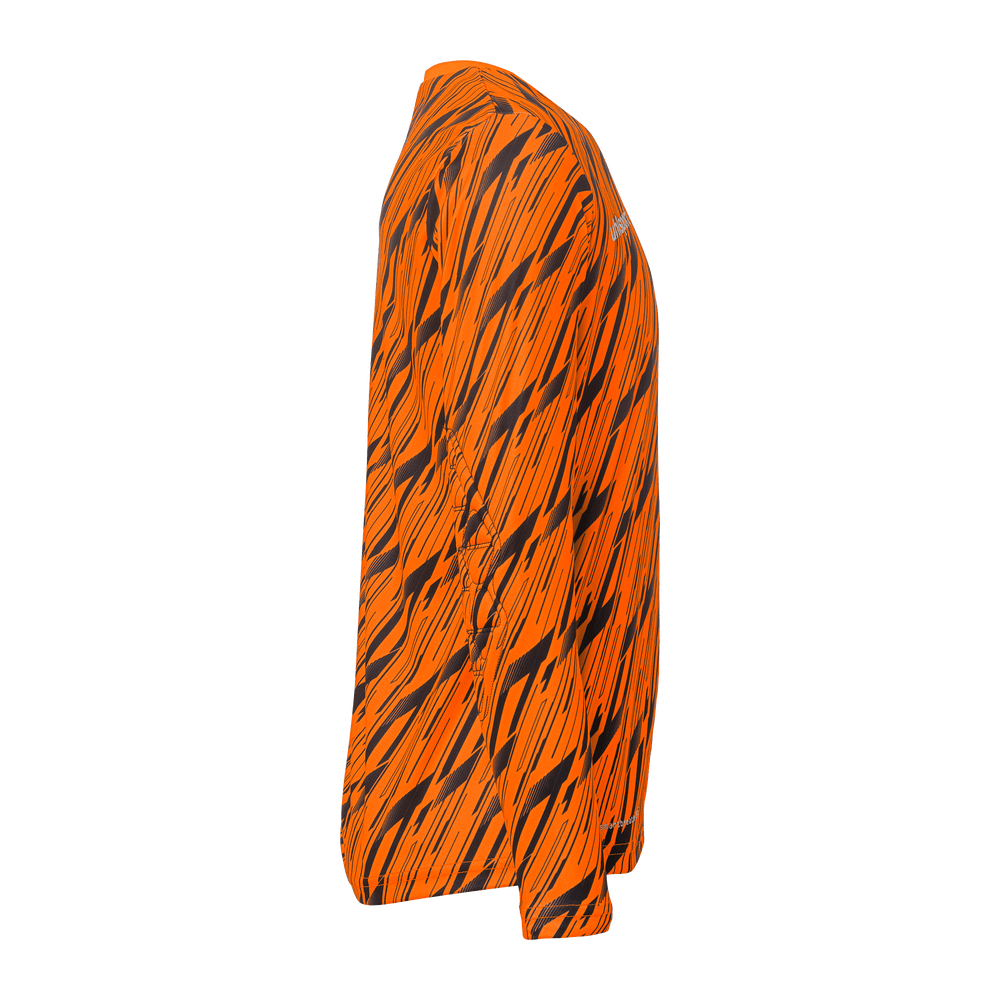 uhlsport Progressive Torwart Set Junior (fluo orange/schwarz)