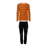 uhlsport Progressive Torwart Set Junior (fluo orange/schwarz)