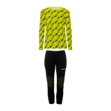 uhlsport Progressive Torwart Set Junior (fluo gelb/schwarz)
