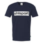 UHLSPORT Essential Promo T-Shirt Herren Dunkelblau