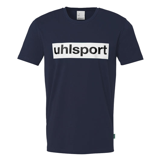 UHLSPORT Essential Promo T-Shirt Kind Dunkelblau