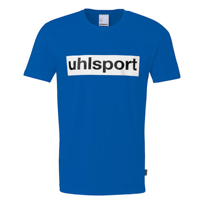 UHLSPORT Essential Promo T-Shirt Kind Blau