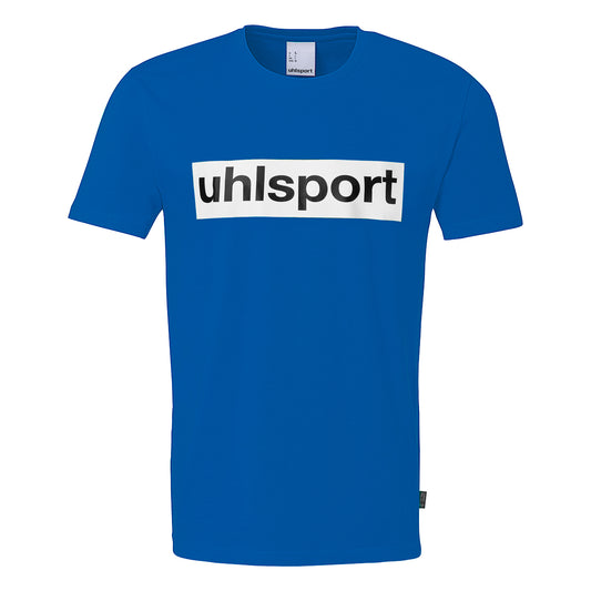 UHLSPORT Essential Promo T-Shirt Kind Blau