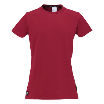 UHLSPORT Id T-Shirt Damen Dunkelrot