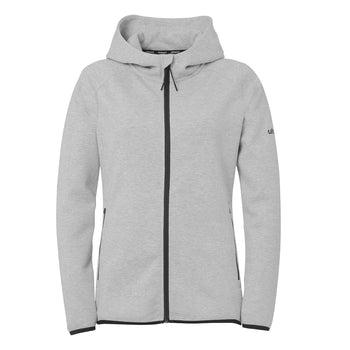 UHLSPORT Id Kapuzenjacke Damen Dunkelgrau