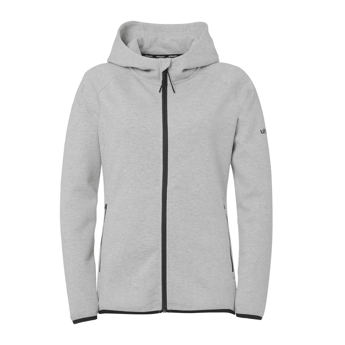 uhlsport ID Kapuzenjacke Damen (dark grau melange)