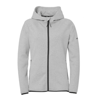 uhlsport ID Kapuzenjacke Damen (dark grau melange)