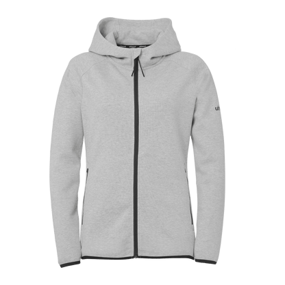 uhlsport ID Kapuzenjacke Damen (dark grau melange)