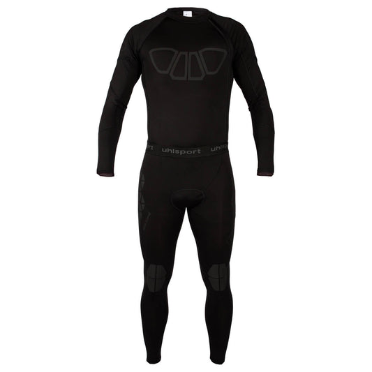 UHLSPORT Bionikframe Longsuit Black Edition Herren Schwarz
