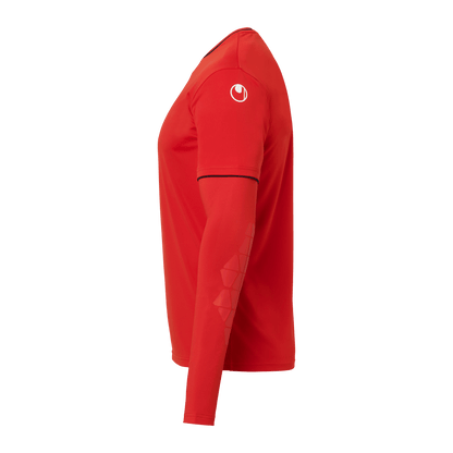 uhlsport Save Torwart Shirt Kind (rot/schwarz)