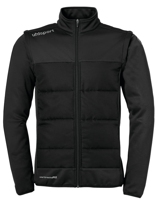 UHLSPORT Essential Multi Jacket With Rem. Sleeves Herren Schwarz
