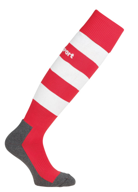 UHLSPORT Team Pro Essential Stripe Socks Unisex Rot
