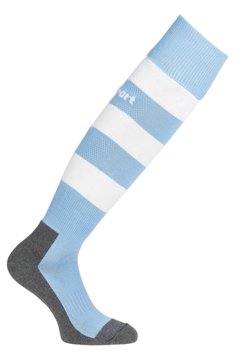 UHLSPORT Team Pro Essential Stripe Socks Unisex Hellblau