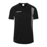 uhlsport Impulse Shirt Kurzarm Kind (schwarz/weiß)
