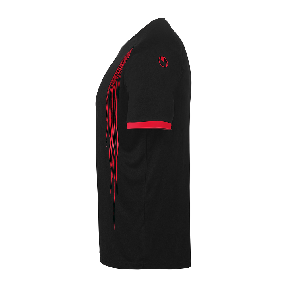uhlsport Impulse Shirt Kurzarm (schwarz/rot)