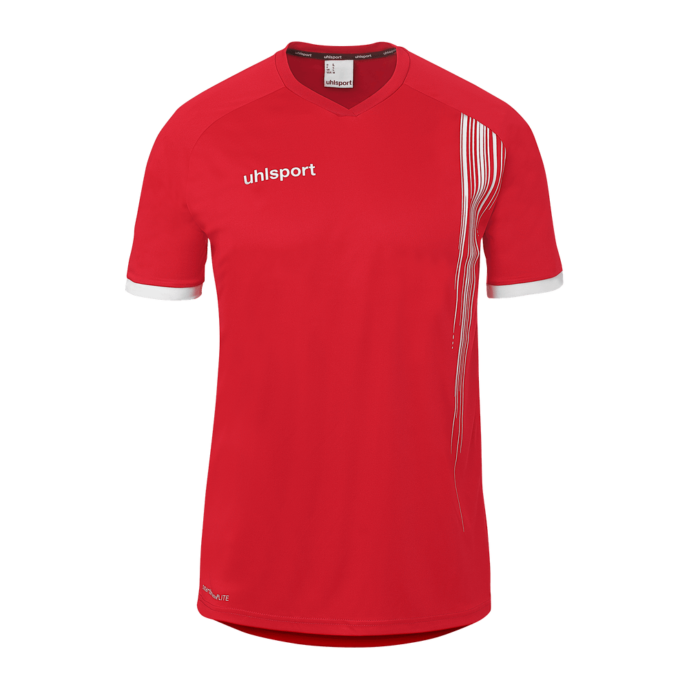 uhlsport Impulse Shirt Kurzarm (rot/weiß)