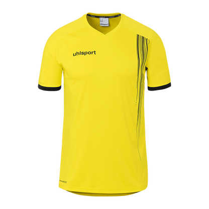 uhlsport Impulse Shirt Kurzarm (limonengelb/schwarz)