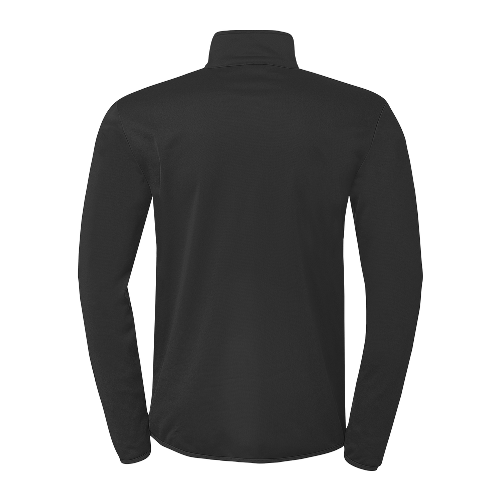 uhlsport Essential 1/4 Zip Top Kind (schwarz/weiß)