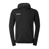 uhlsport Essential Kapuzenjacke (schwarz)