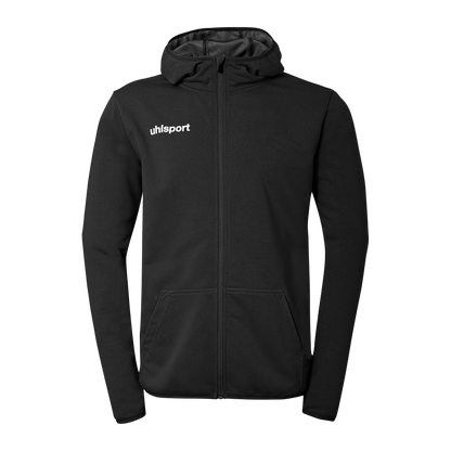 uhlsport Essential Kapuzenjacke (schwarz)