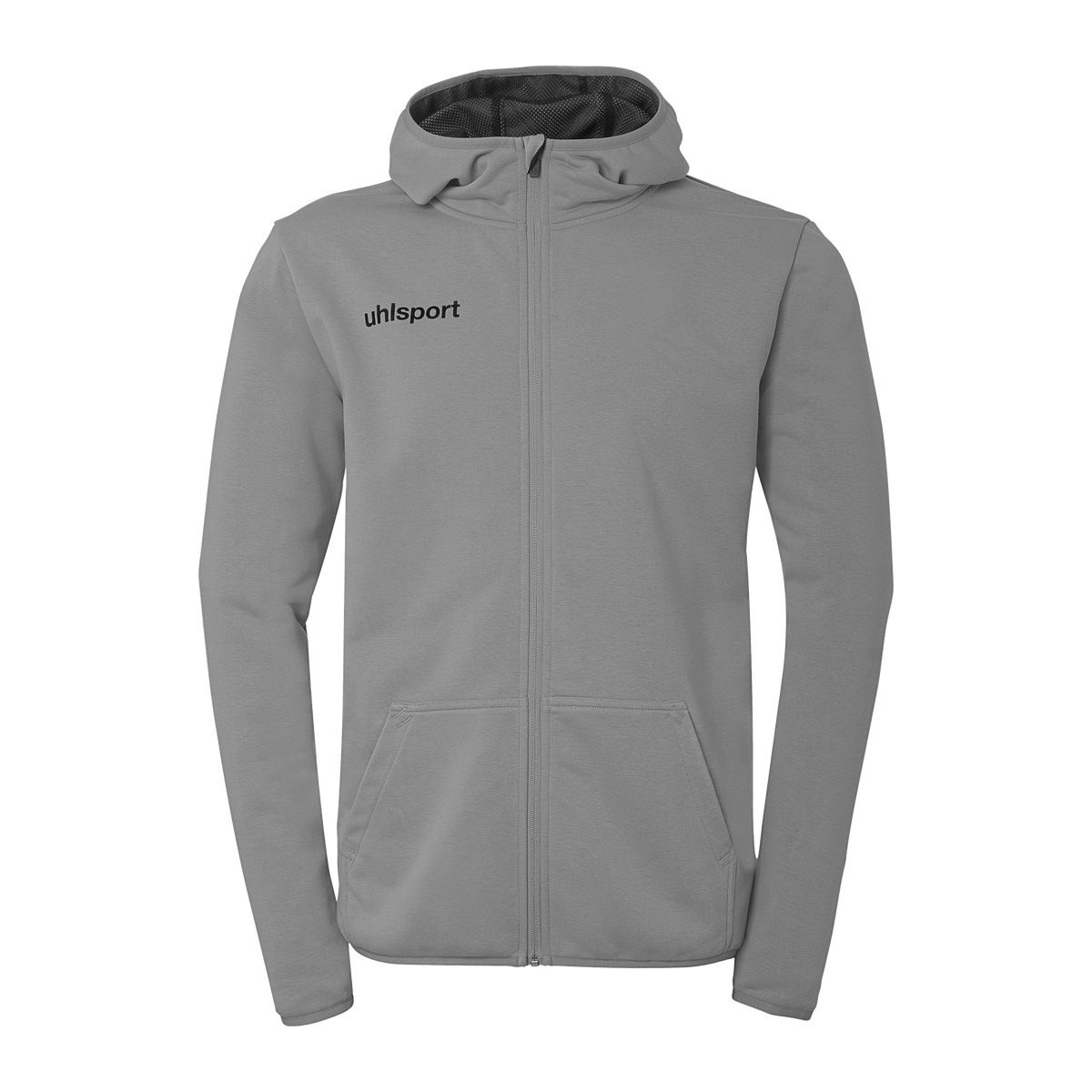 uhlsport Essential Kapuzenjacke (steingrau)