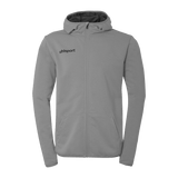 uhlsport Essential Kapuzenjacke (steingrau)
