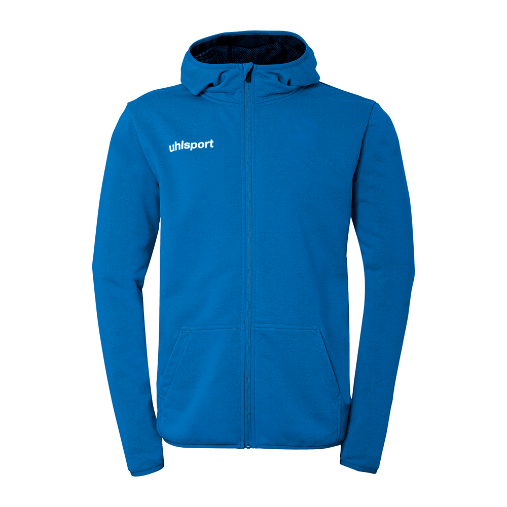 uhlsport Essential Kapuzenjacke (azurblau)