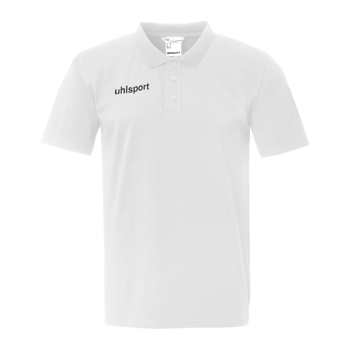 uhlsport Essential Polo Shirt Kind (weiß/schwarz)