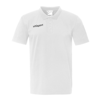 uhlsport Essential Polo Shirt Kind (weiß/schwarz)