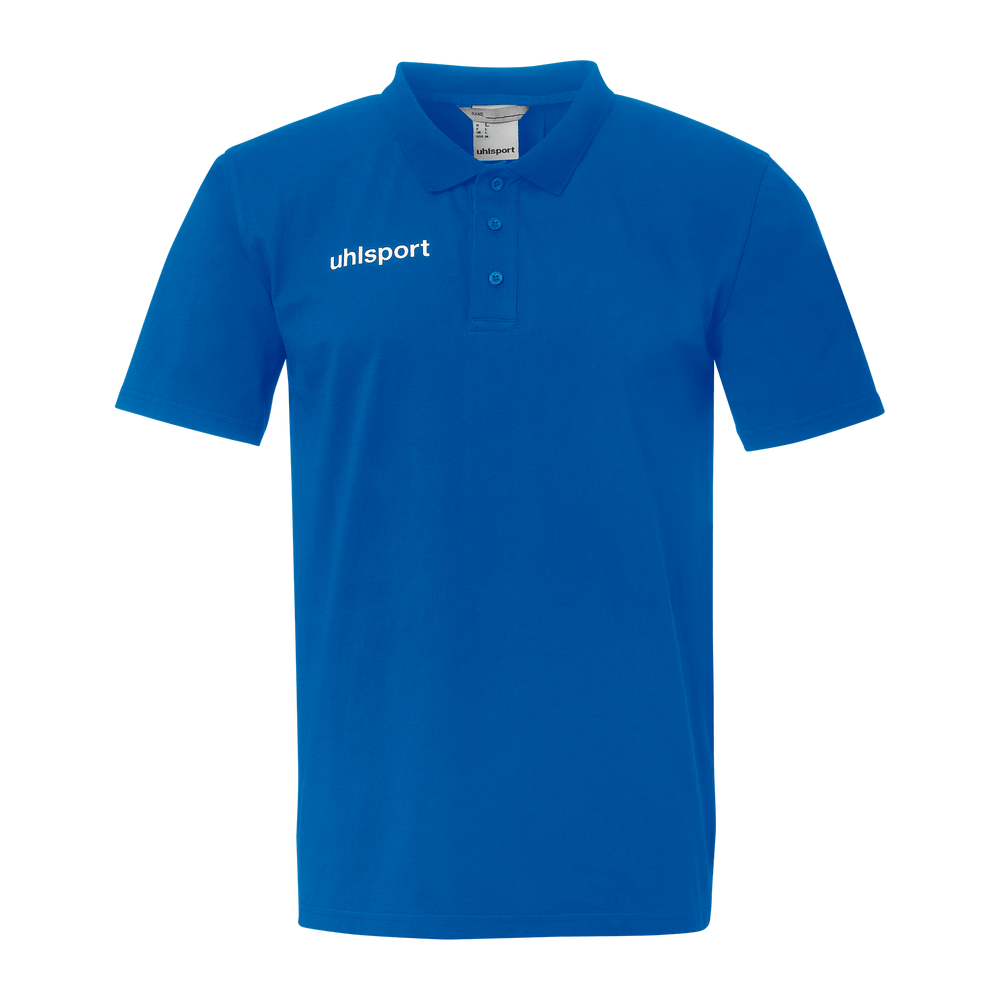 uhlsport Essential Polo Shirt (azurblau/weiß)