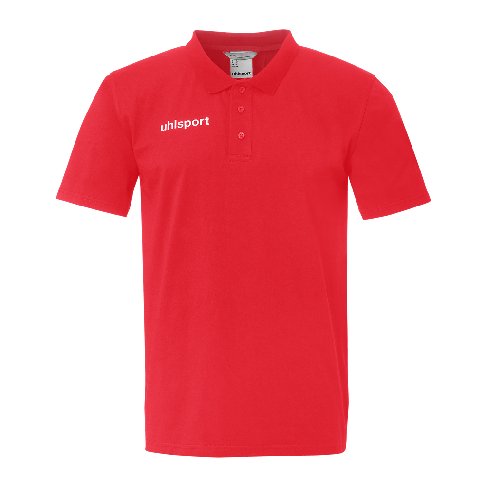 uhlsport Essential Polo Shirt (rot/weiß)