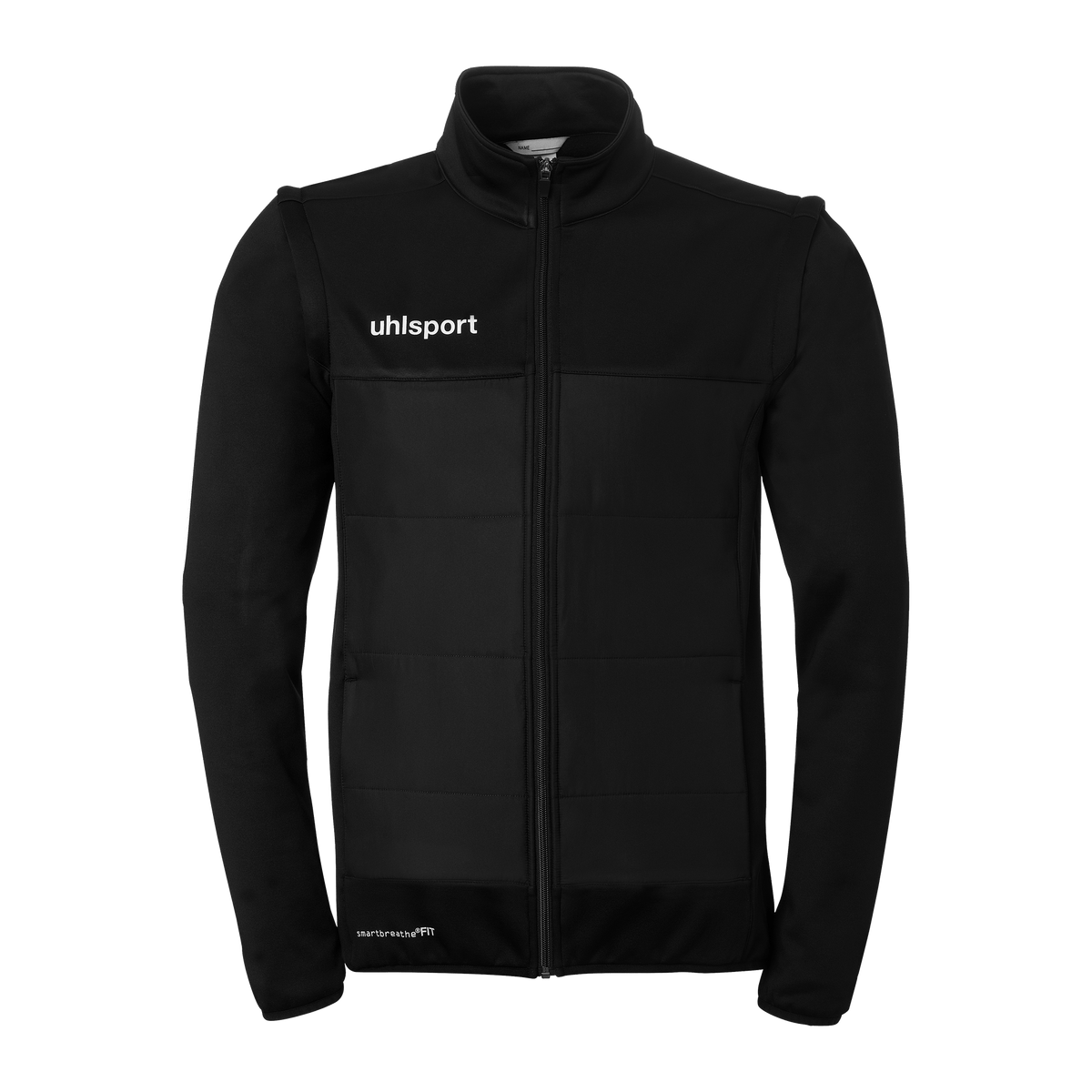 uhlsport Essential Multijacke m. abn. Ärmeln (schwarz/weiß)