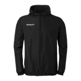 uhlsport Essential Regenjacke (schwarz/weiß)