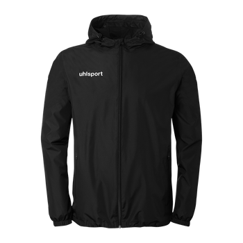 uhlsport Essential Regenjacke (schwarz/weiß)