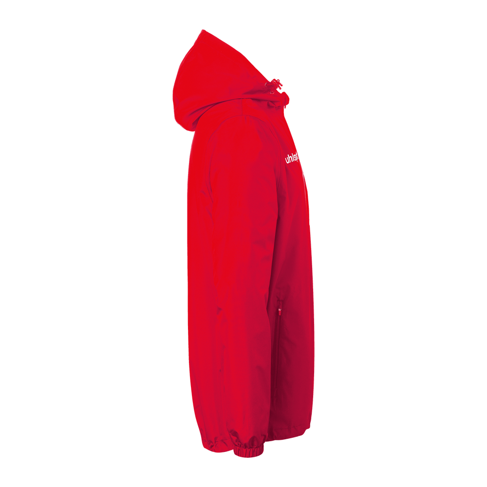 uhlsport Essential Regenjacke (rot/weiß)