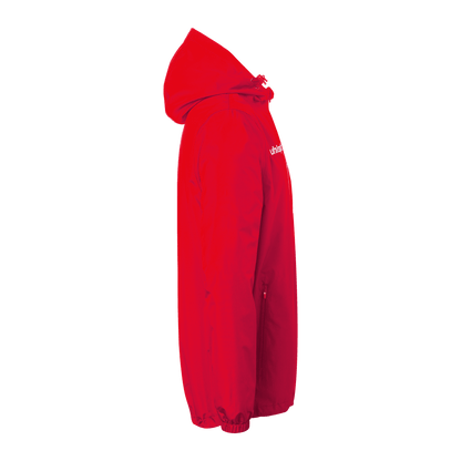 uhlsport Essential Regenjacke (rot/weiß)