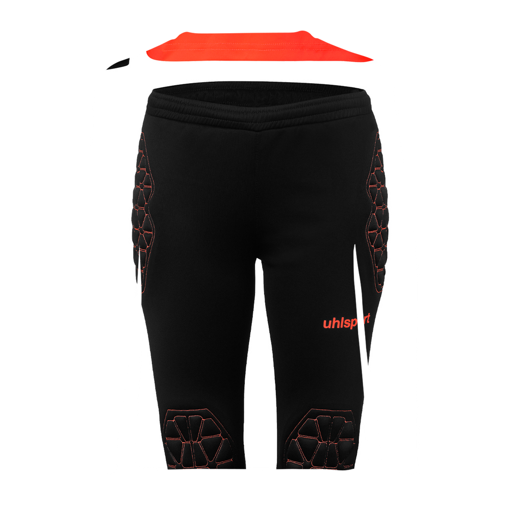 uhlsport Impulse Torwart Set Junior (fluo rot/schwarz)