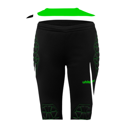 uhlsport Impulse Torwart Set Junior (fluo grün/schwarz)