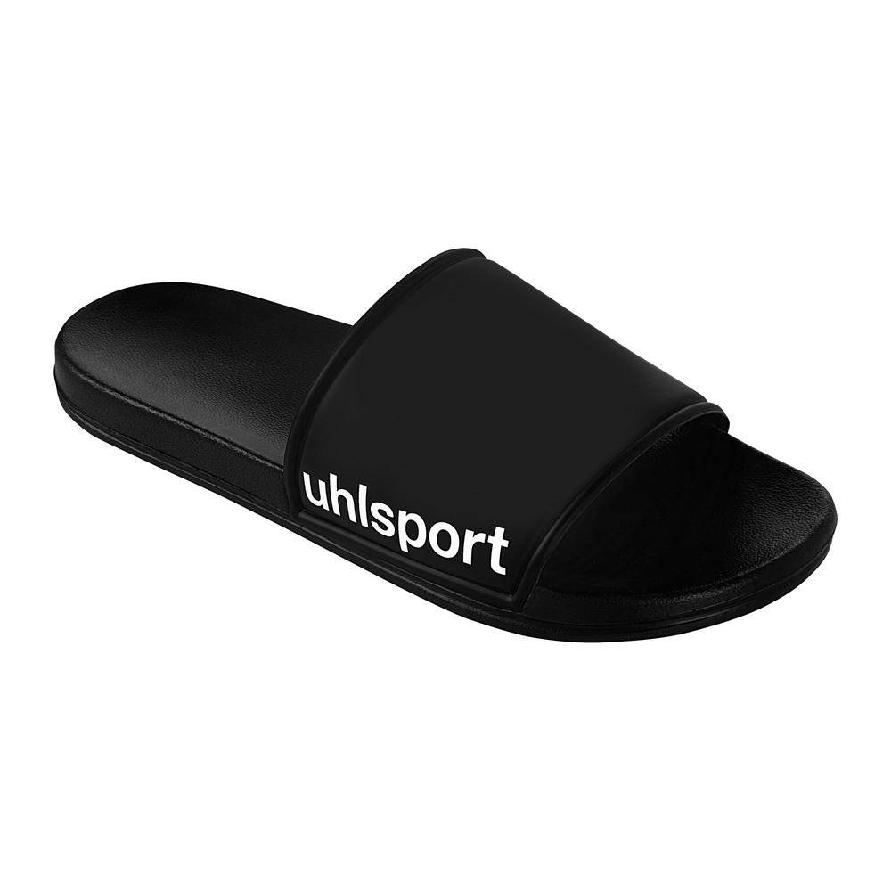 uhlsport Badepantolette (schwarz/weiß)