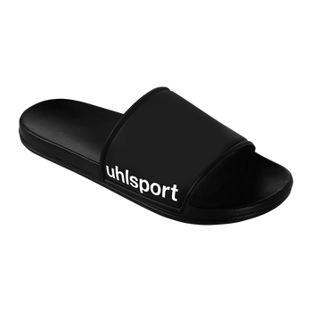 uhlsport Badepantolette (schwarz/weiß)